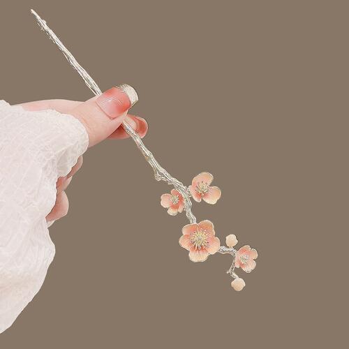 Sakura Hair Accessories Women's Metal Hairpin High-end Hairpin Simple Niche Hairpin Ancient Style Hanfu Creative Headwear
