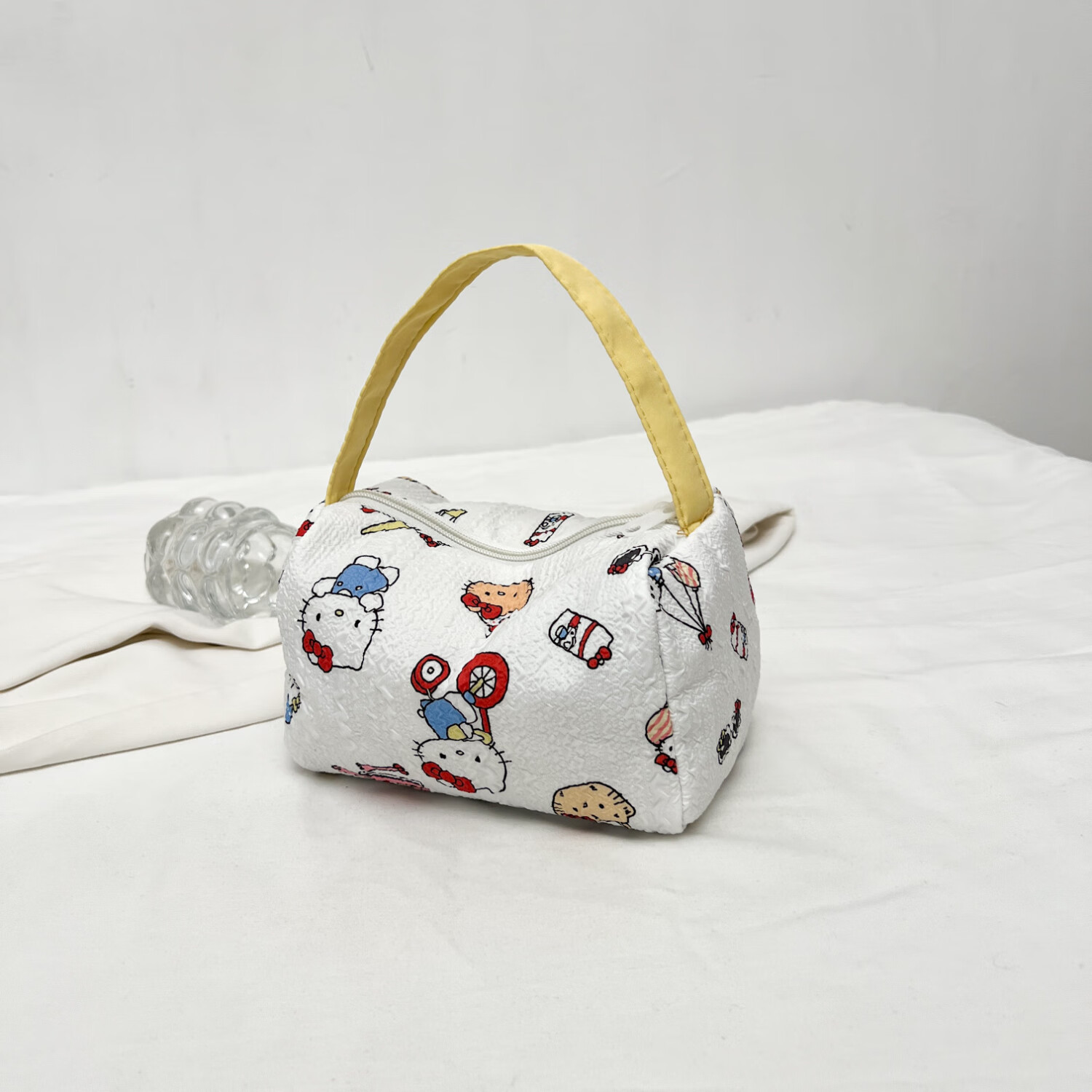 White and yellow bicycle kt cat without clip