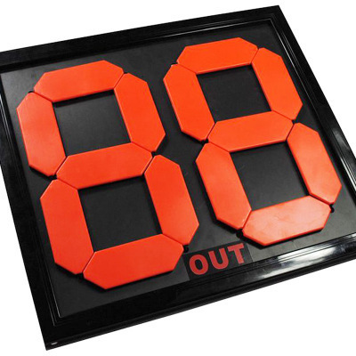 Football substitution boards, manual substitution number boards, double-sided display, 2-digit number flip-up, long-term supply.