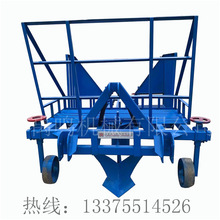 栽树机 130马力拖拉机带全自动植树机 开沟栽树回填一体机种树机