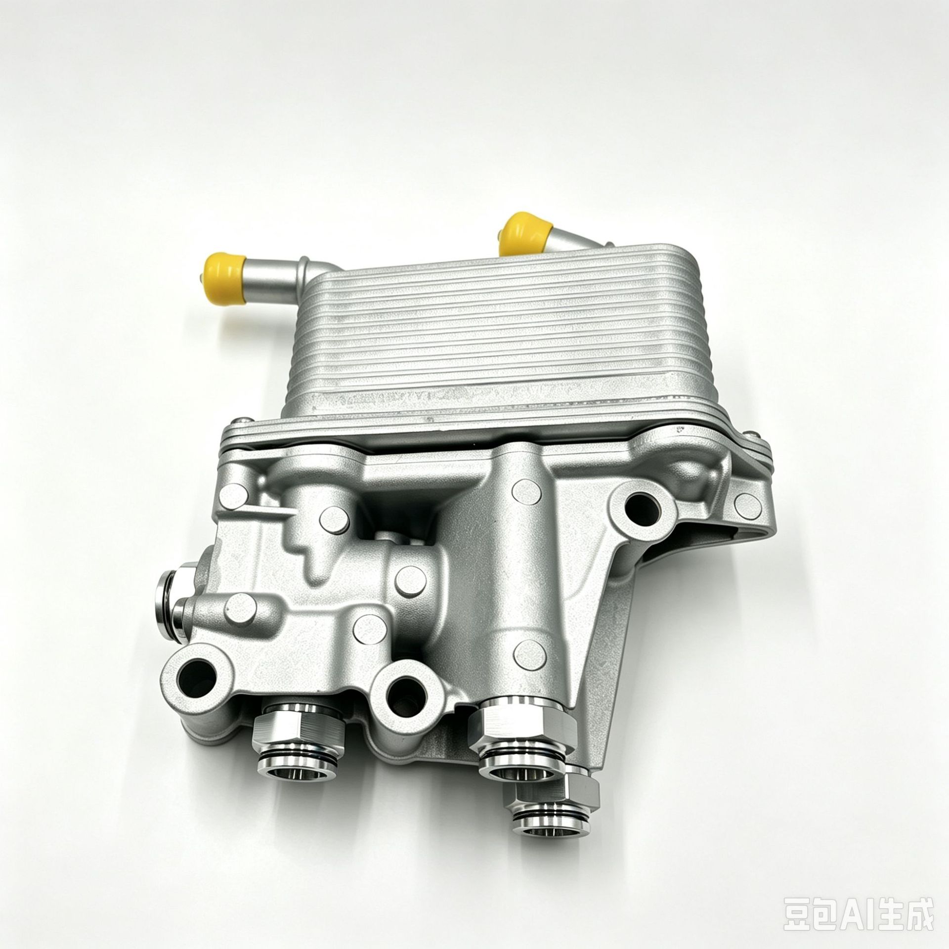 68485460AB   Automotive oil cooler assembly, aluminum alloy radiator core, engine lubrication system