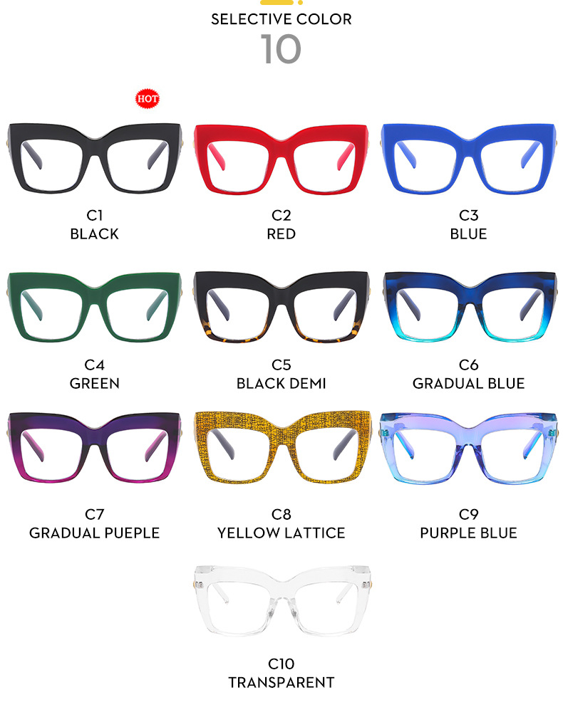 50g Weight Full Frame Glasses Structure Glasses Classification Ac, UV400 Protection Lens Material Square Glasses Style Street Occasion Solid Color Pattern Women'S Gender Exaggerated Style Exaggerated Solid Color Ac UV400 Protection Square Full Frame Women's Sunglasses 3