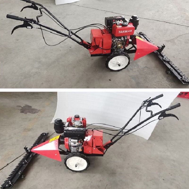 厂家发货冲量一件代发手推式剪草机 新款手推割草机配刀片6马力