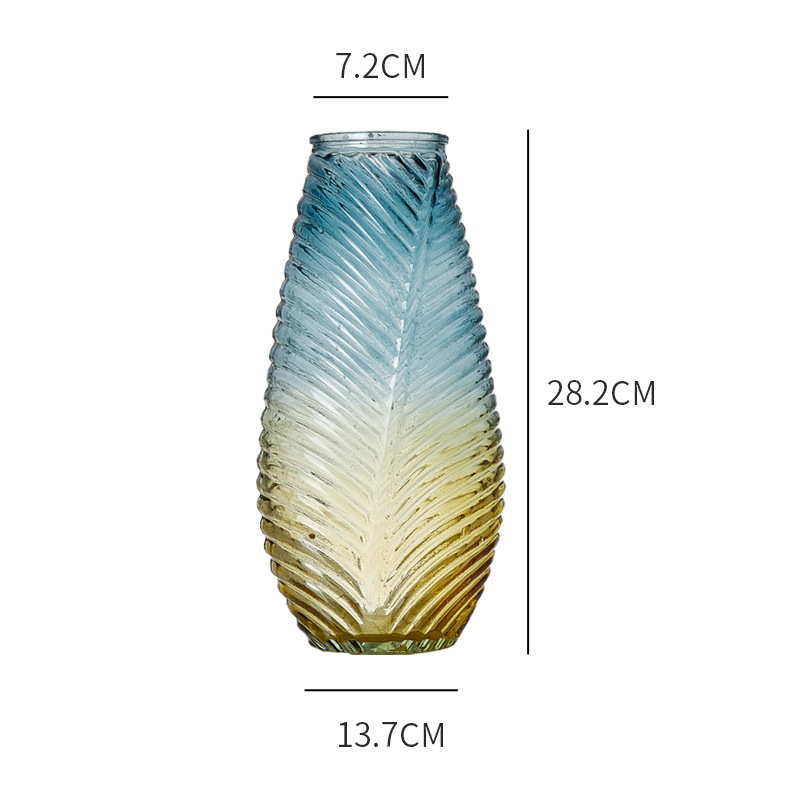 큰 잎 호박색 그라디언트 (20/상자)