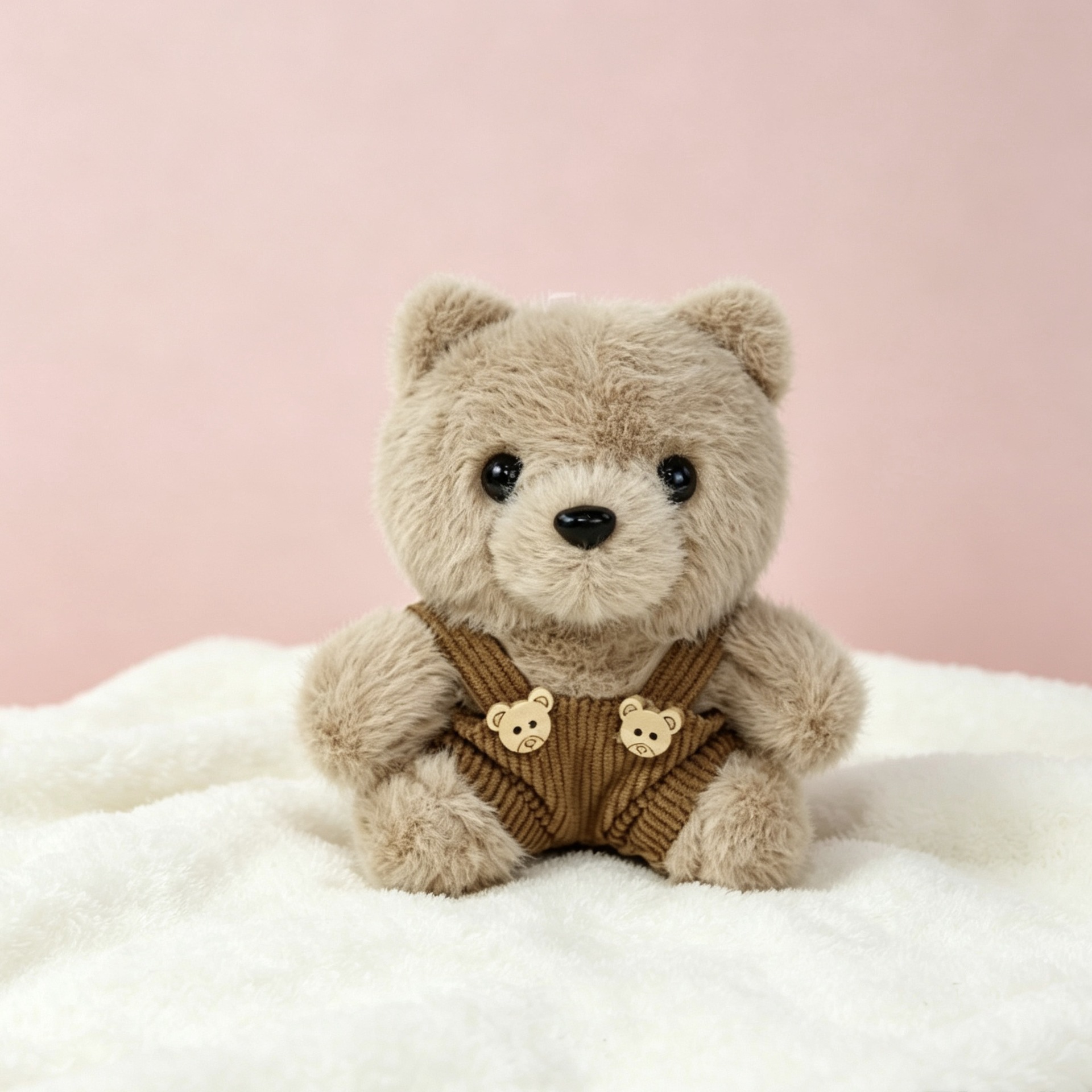 Vestido osos llaveros muñecas de peluche camisetas pantalones mochila colgante pequeño regalo colgante muñeca de peluche