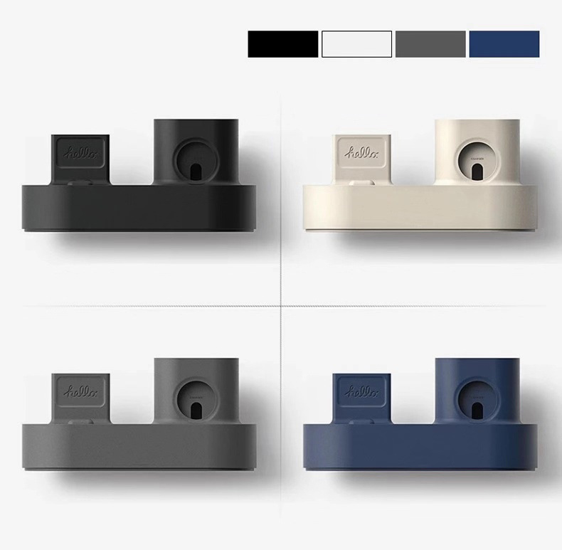 Cross-border hot sale for iphone watch mobile phone headset multi-function three-in-one charging base