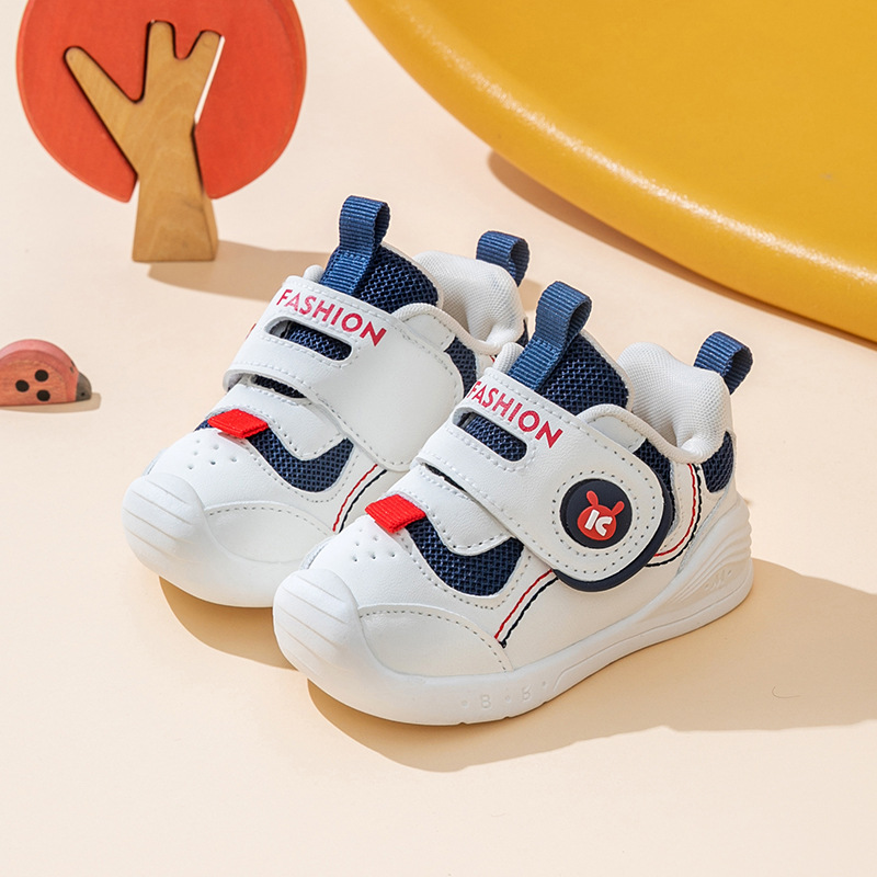 Zapatos de bebé zapatos para niños zapatillas de deporte de los hombres zapatos funcionales 2023 otoño nuevo bebé zapatos de niño de fondo suave zapatos transpirables de una sola capa de las mujeres