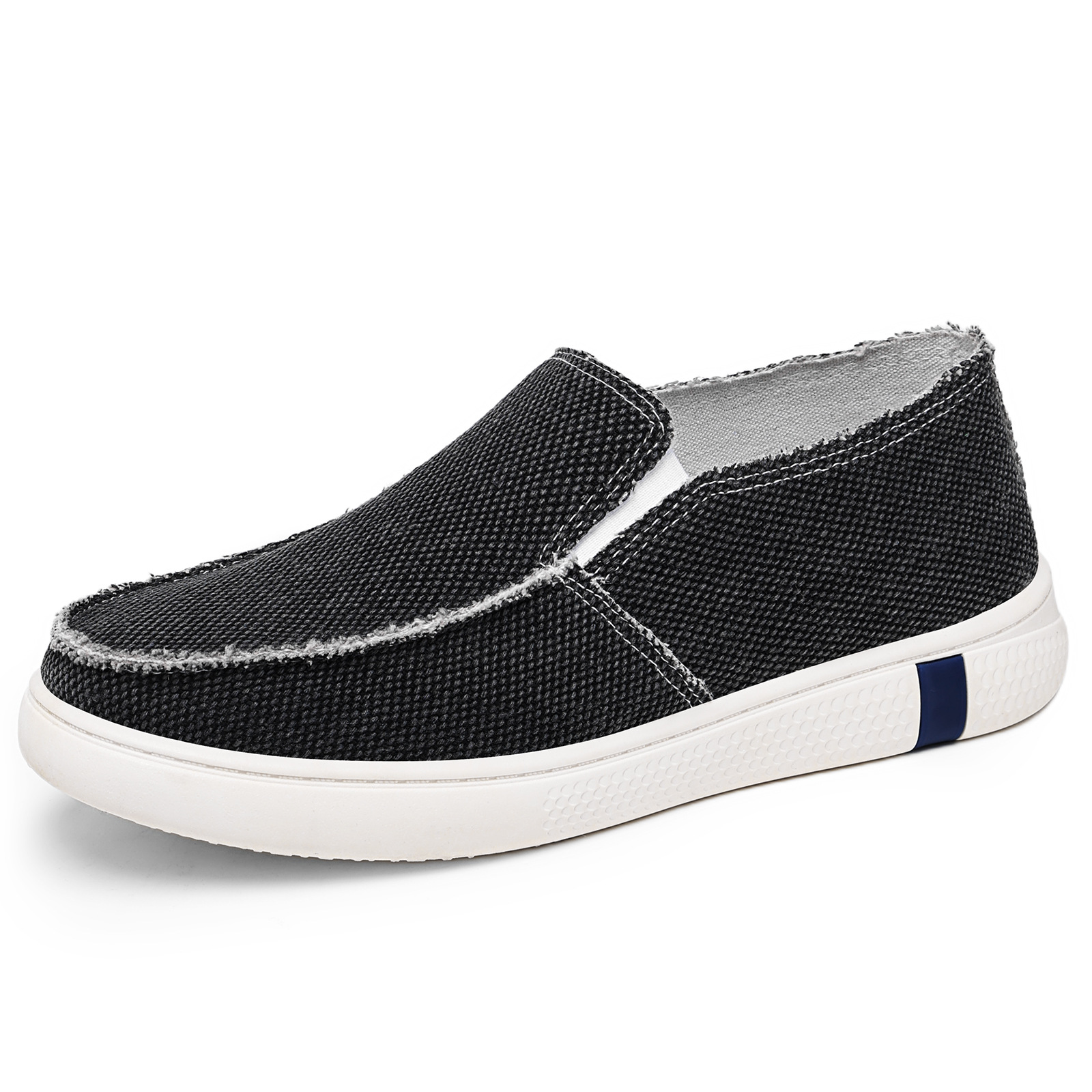 Zapatos de hombre de primavera zapatos de tela de tamaño grande zapatos de hombre zapatos ligeros con suela suave cómodos zapatos casuales superficiales zapatos de skate