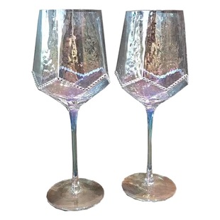 High-value Diamond-encrusted Crystal Red Wine Glass Light Luxury ins Wine Glass Vintage Glass Goblet Champagne Glass