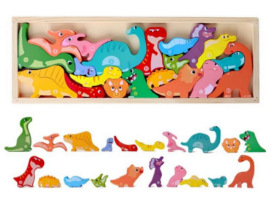 Dinosaurio 20 rompecabezas 0.55kg