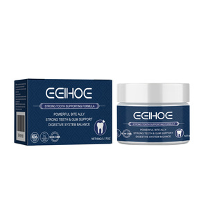 Eelhoe Teeth Whitening Powder Removes Stains, Whitens Teeth, Freshens Breath, Cleans Oral Care Tooth Powder