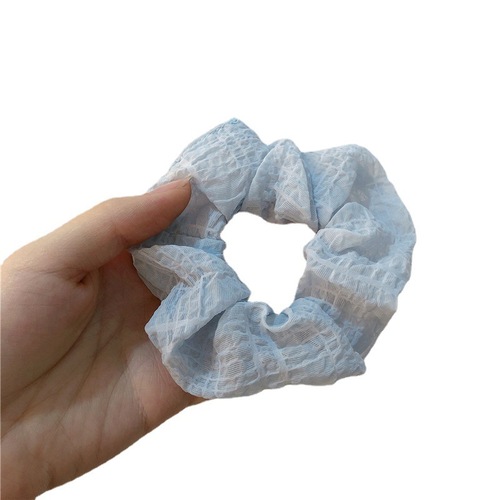 Cream-colored ball hair tie Korean style Instagram fat intestine hair tie new rubber band hair accessory for women