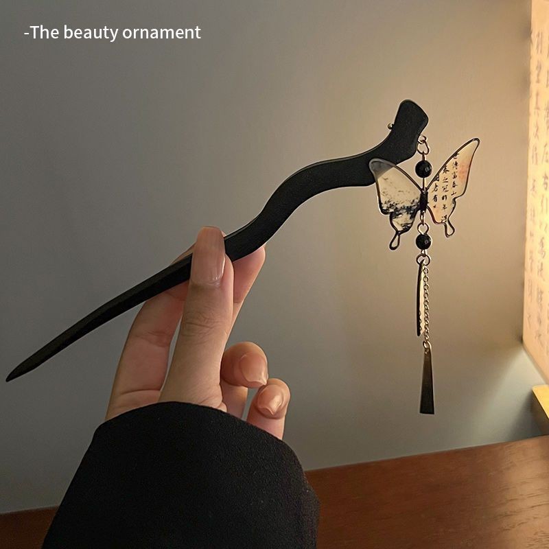 Horquilla de sensación de alto nivel de borla de estilo antiguo para mujer nueva horquilla de estilo chino