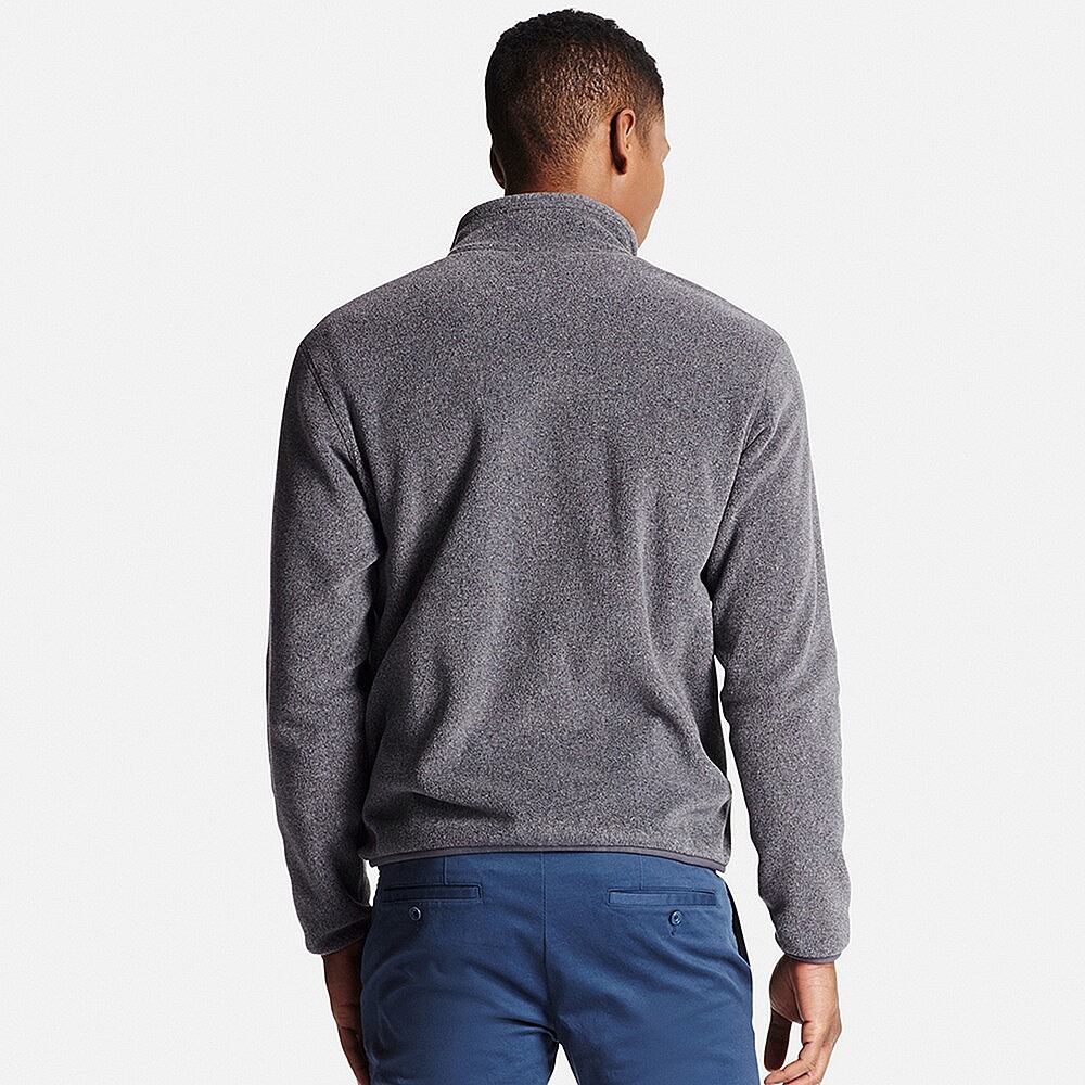 Abrigo de lana de los hombres al aire libre casual polar cálido forro de lana nuevos deportes de invierno chaqueta de una sola pieza entrega