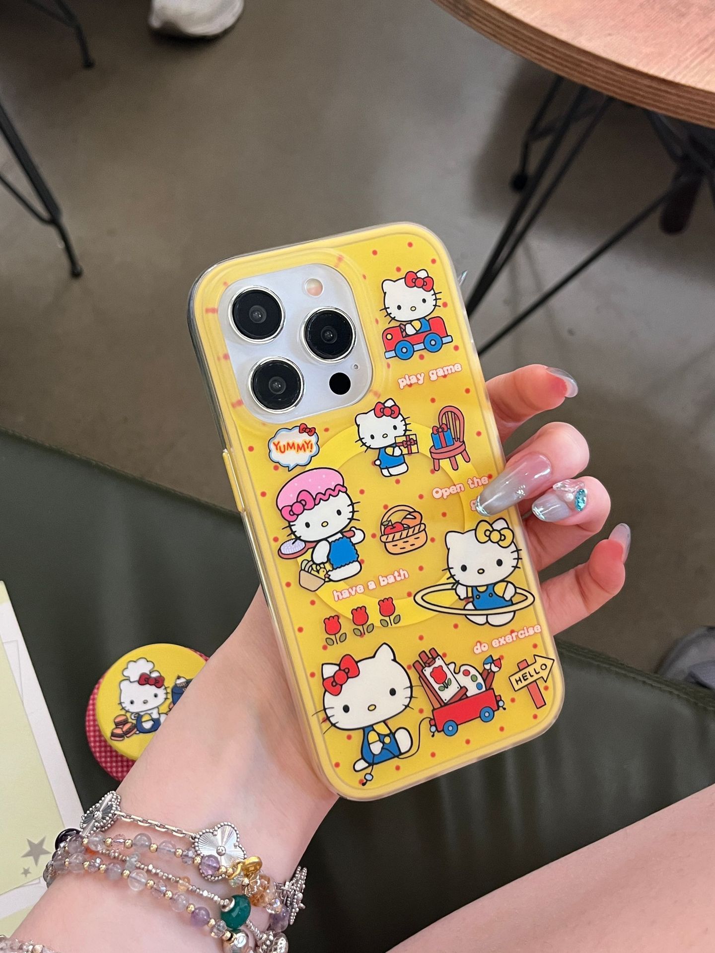 Cute Cartoon Chef kt Approx 16ProMax Apple 15P funda para teléfono móvil iPhone16 chica nuevo 13/14