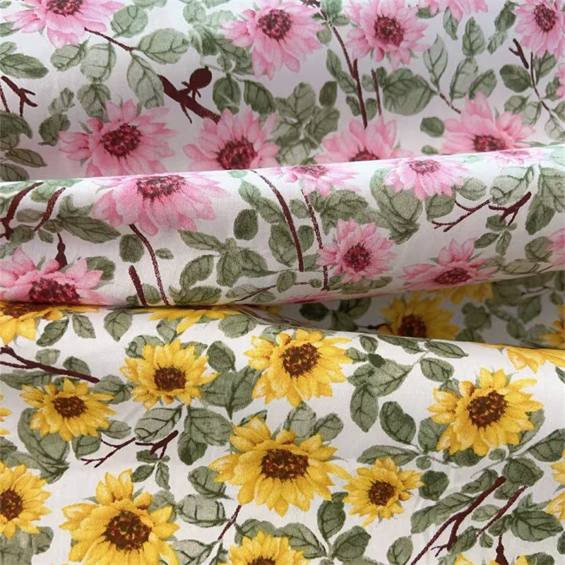 1.6米春夏服装纯棉布料 家居家纺面料 童装碎花布 印花纯棉布批发