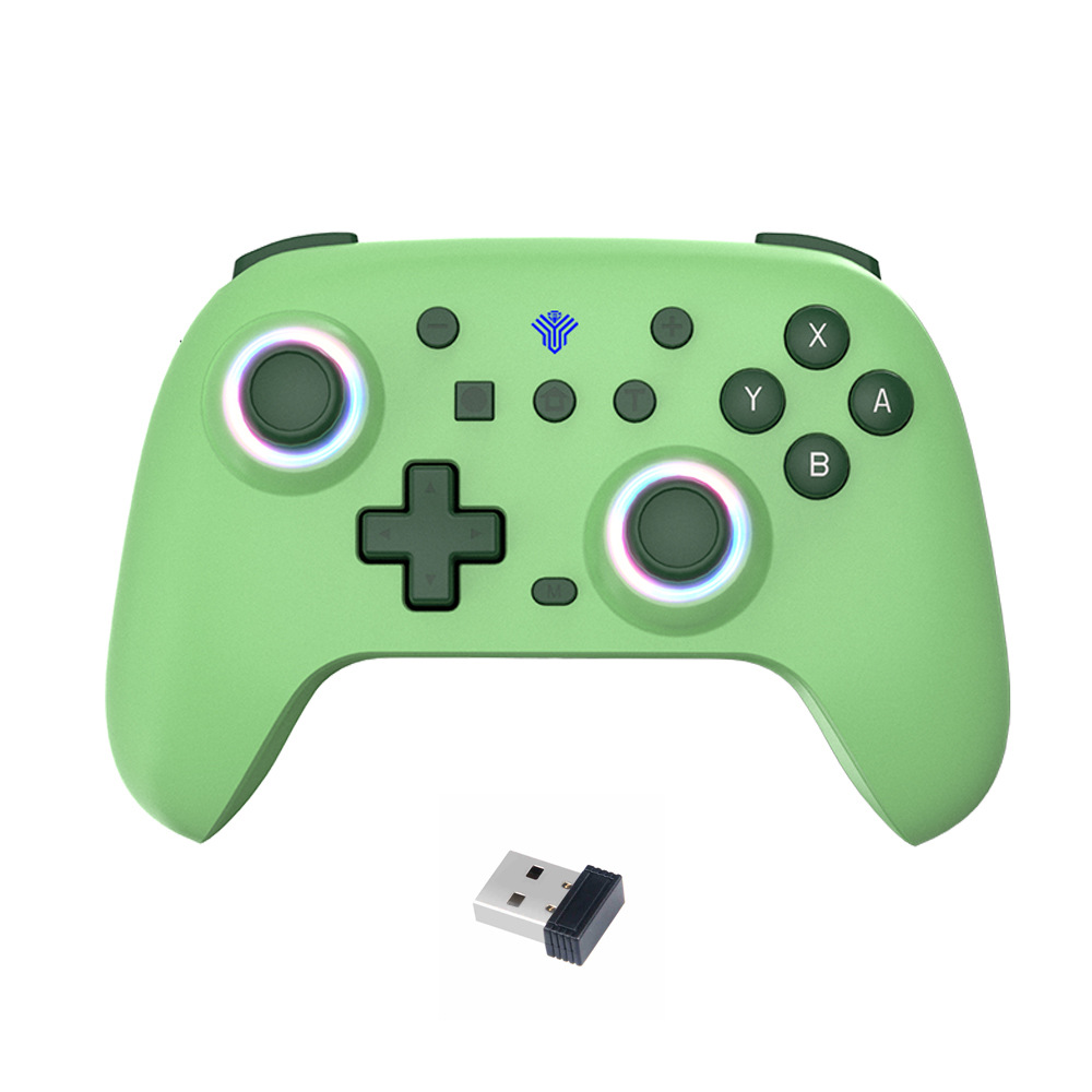 Control de Juego Inalámbrico Bluetooth Plus de ABS con Efecto Hall y Vibración para Switch, PC, iOS y Android image 10