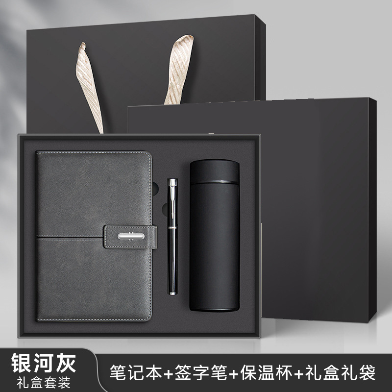 Caja de regalo de notebook A5 de negocios logotipo personalizado de alto nivel Lincoln botón de cuaderno de notas subcuaderno de eventos regalos image 30