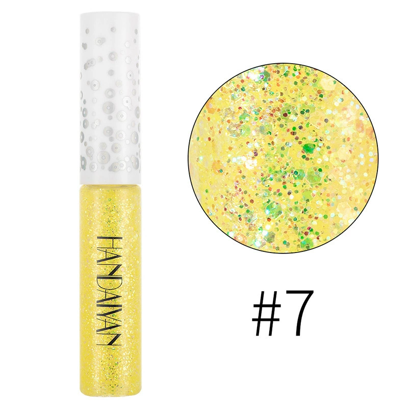 Cross -border explosive product Handaiyan Children's Day stage performance makeup dream shiny sequins fantasy eye shadow eyeliner