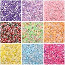 彩色异形混款软陶亮片闪片 手工diy手机壳饰品服装辅料材料包配件