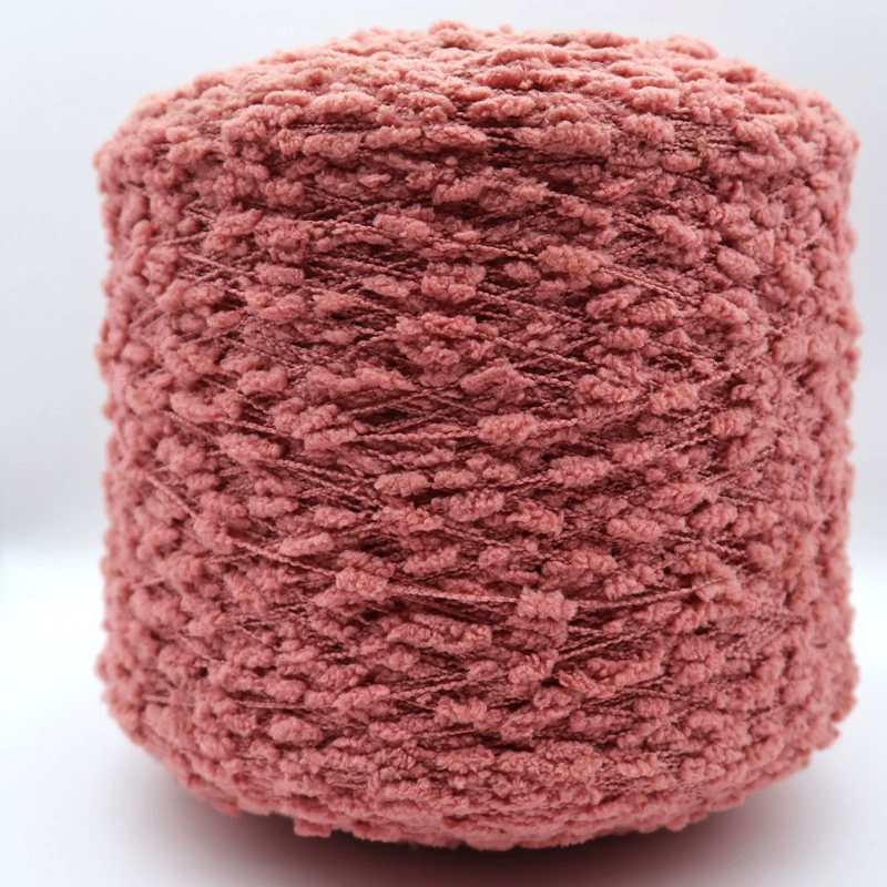 3.8 strand toothbrush yarn blended handwoven DIY raw material white blank fancy yarn Shaoxing manufacturing