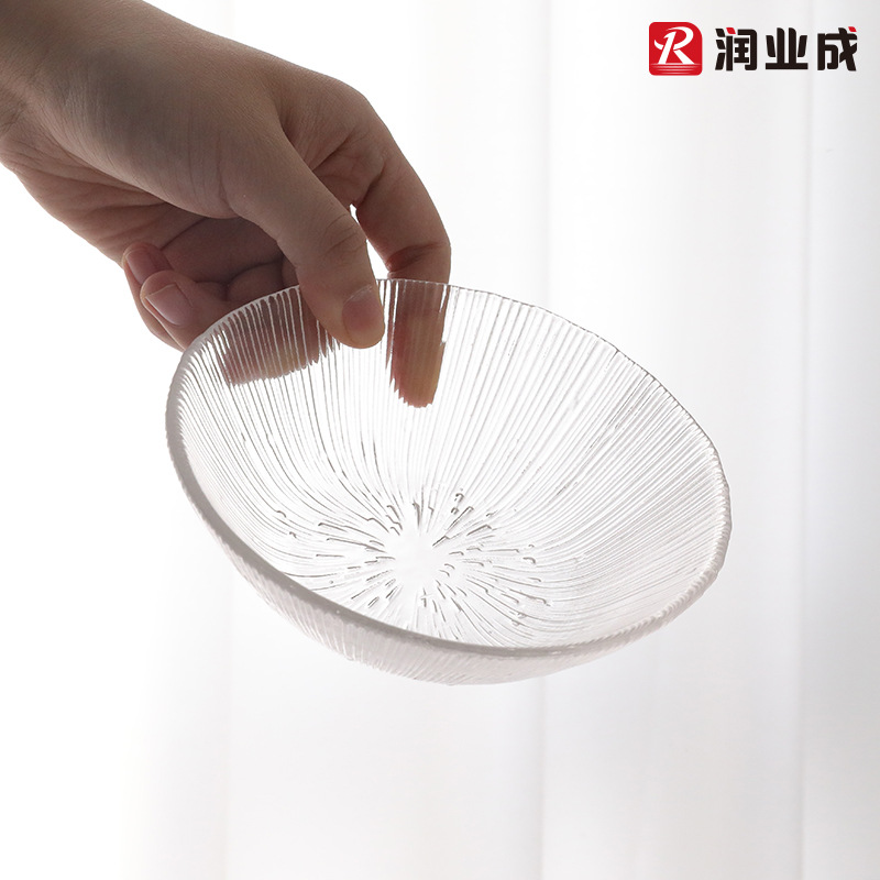 Kung Fu High -temperature glass bowl transparent fruit salad bowl…