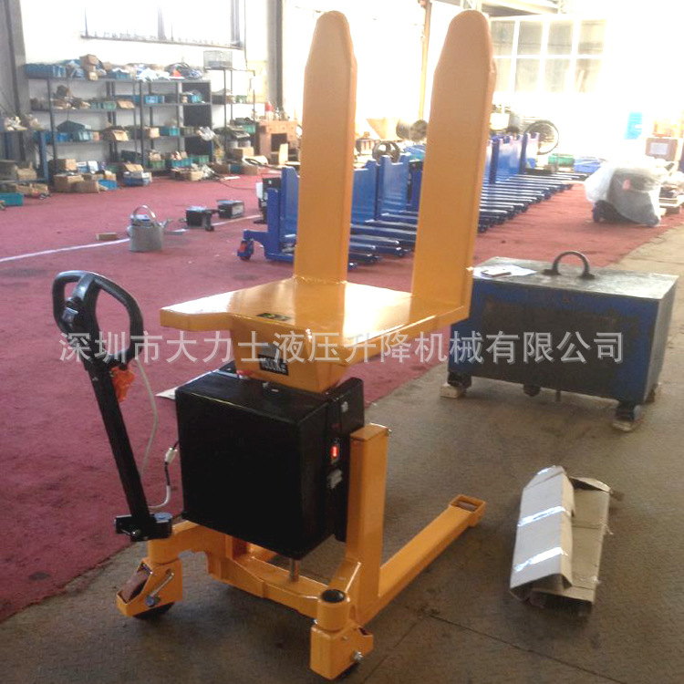 可倾斜工位车 升高手动电动工位车 倾斜托盘搬运翻转车