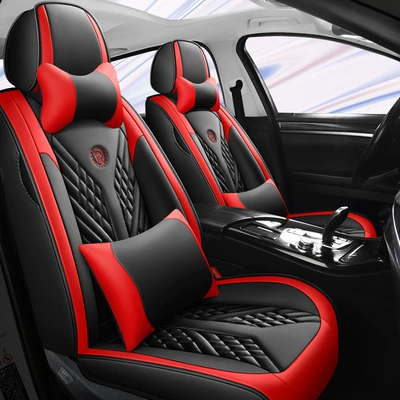 Universal seat cover leather Amazon temu cross-border four seasons