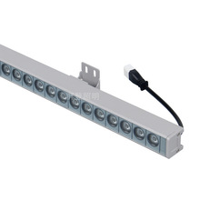 源头厂家防雨12W丝印玻璃带透镜小功率led线条灯 rgbw洗墙灯