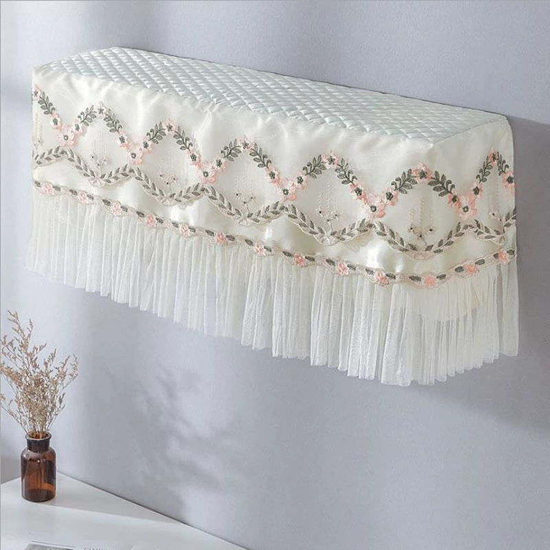 Все включено внутренний блок все включено Кондиционер пылезащитный чехол современный простой Кружевной Край универсальный крытый пылезащитный чехол для кондиционера