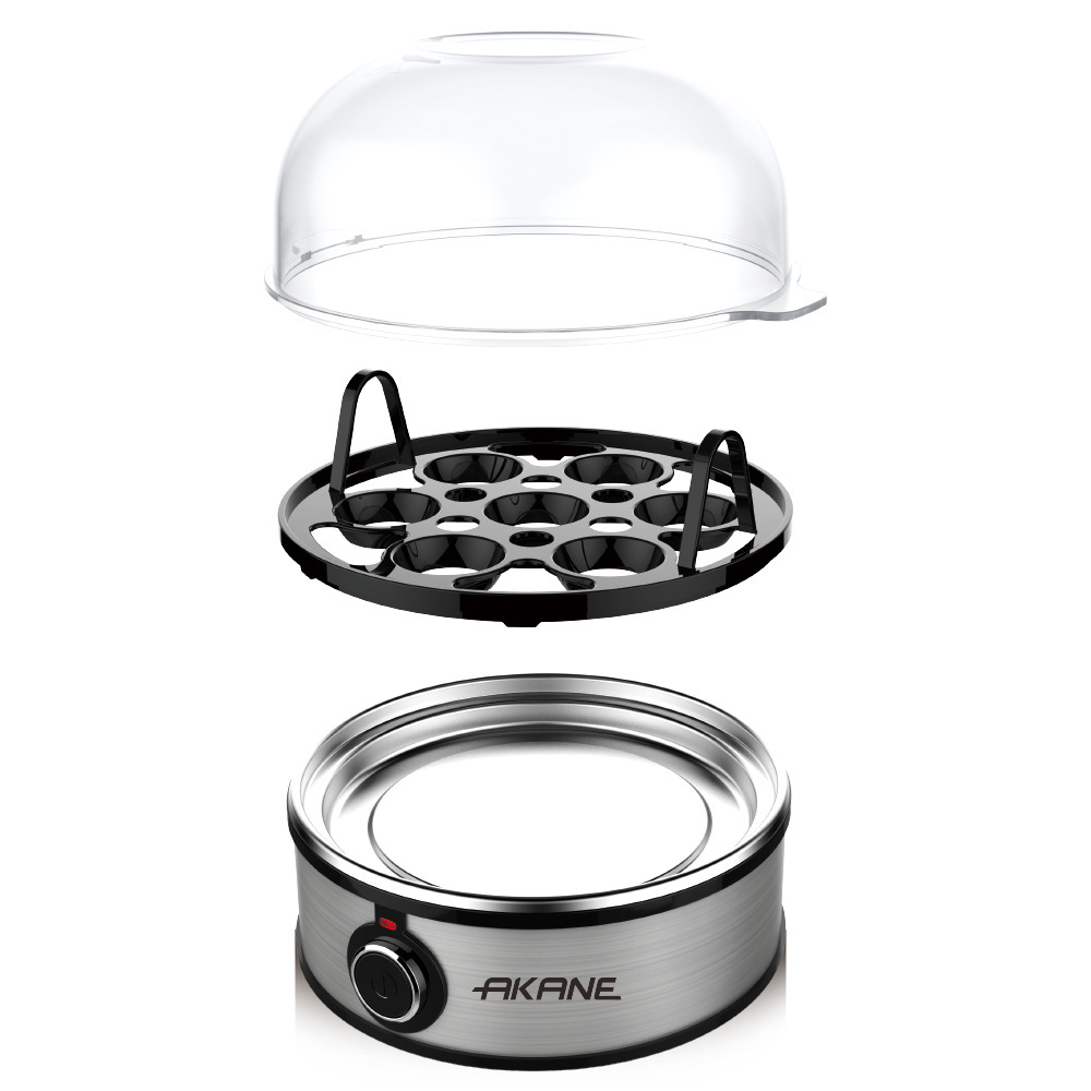 Cucina transfrontaliera, gadget multifunzionale, macchina per cucinare, mini vaporiera per uova, regalo per e-commerce, transfrontaliero_voghion.com