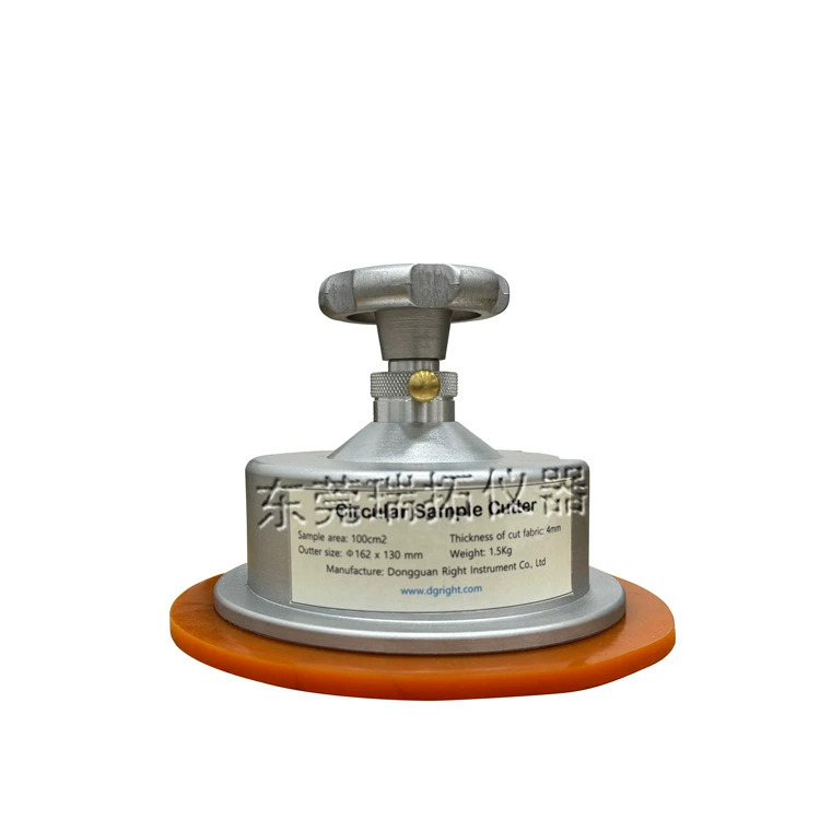 Дисковый пробоотборник для геотекстиля с высокой точностью, плоский пресс для гофрированной бумаги, стандартный вес пробоотбора