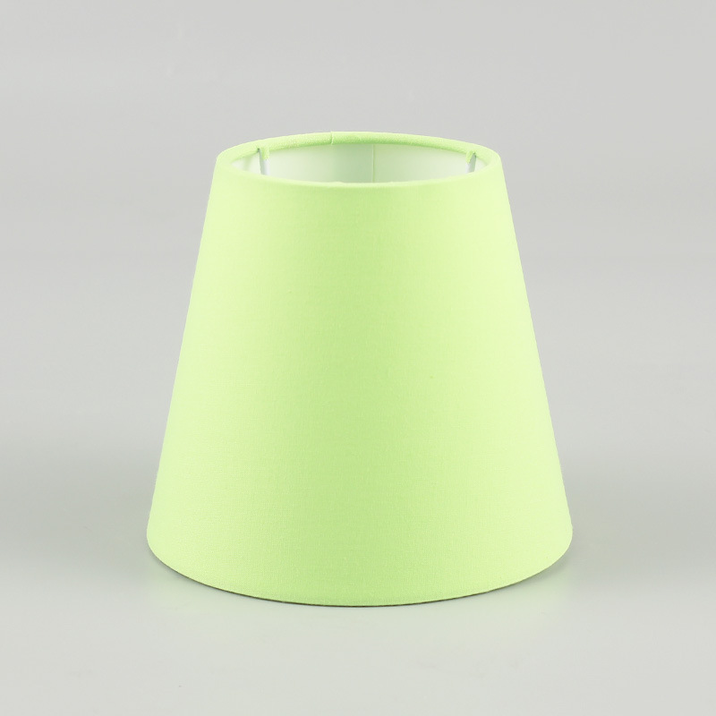 Nueva etiqueta plana Pantalla de fábrica al por mayor de lino lámpara de mesa lámpara de pie pantalla sala de estar dormitorio accesorios de la lámpara de tela