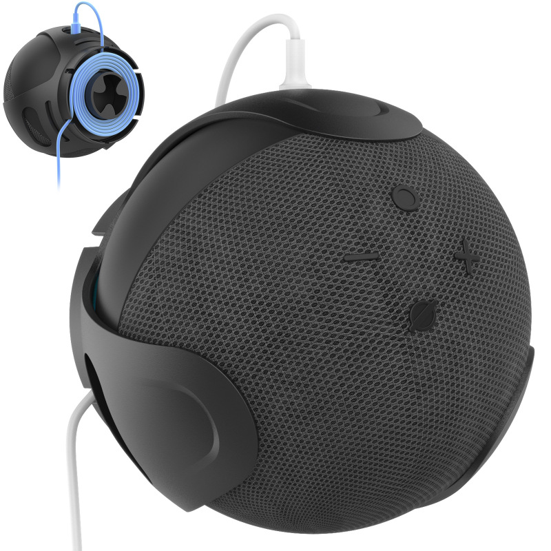 Echo dot3/4/5世代壁面スピーカースタンドスマート家庭用オーディオ部品収納スタンドに適しています|undefined