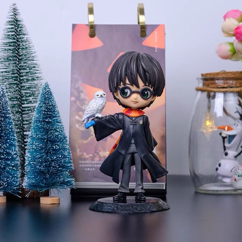 Harry Potter hecho a mano Hermione muñeca alrededor de la caja ciega juguetes de moda moda decoración de escritorio modelo al por mayor