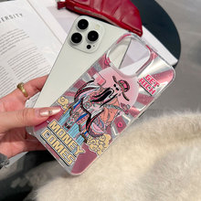 财神爷手机保护套适用苹果17PROMAX春节手机壳新年发财炫酷极光壳