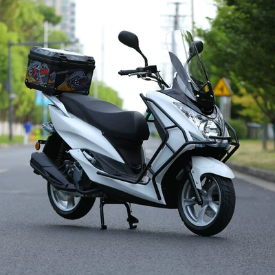 Wholesale and retail of Dalong Yinghao Hongtu 150CC scooters, fuel-efficient motorcycles for economical transportation (Motosikletlər)