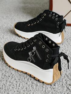 C 18735LThick-Soled High-Top Sneakers ��׸ߎͰ�Ь���uͨ