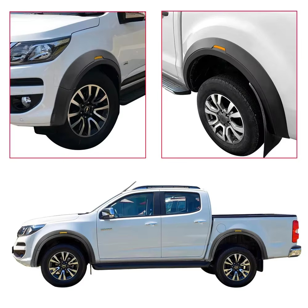 Suitable for Chevrolet Colorado 2016-2019 with reflective markings, widened wheel arch fenders for pickup trucks