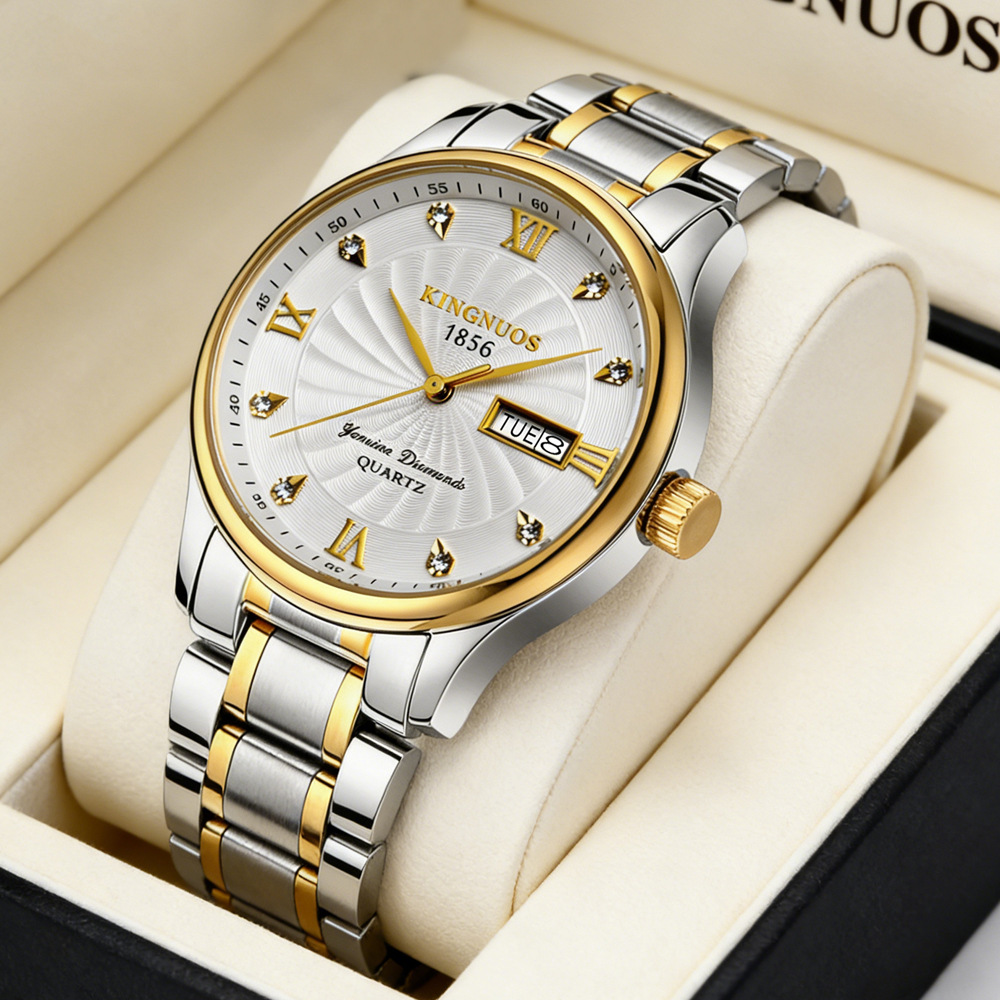 Ultra thin waterproof quartz steel belt stainless steel