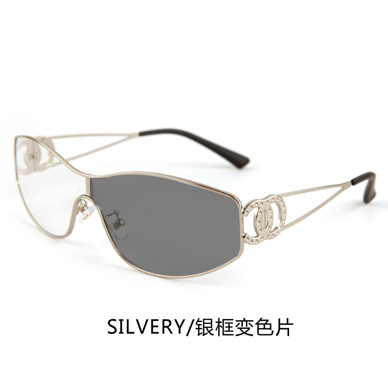 2025新款墨镜女y2k千禧风辣妹凹造型拍照眼镜金属防晒太阳镜男士|undefined