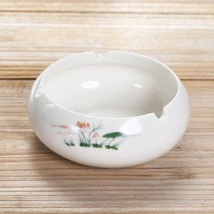 Ashtray Creative Fashion Trend Large Size Without Cover Office Home Living Room Ceramic Ashtray