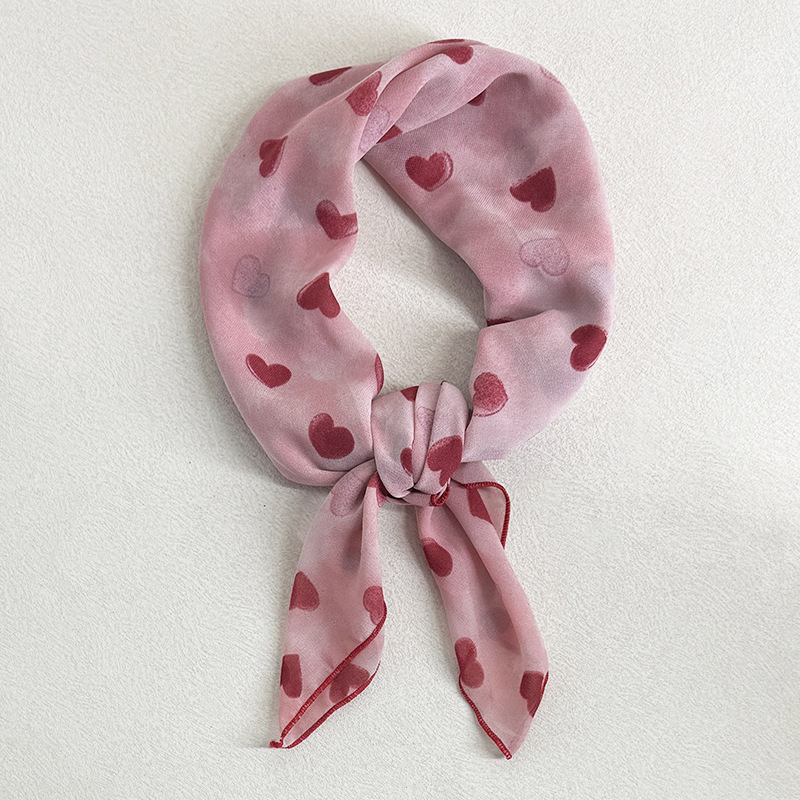 Korean Retro Artistic Plaid Neck Warmer Elegant Decorative Scarf_voghion.com