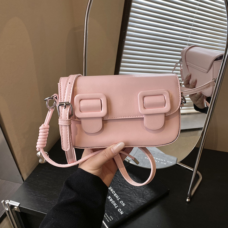 Bolso diario de alto valor de cara 2026 nueva textura ligera de lujo bolso de hombro de moda versátil bolso de mochila exterior pequeño bolso cuadrado