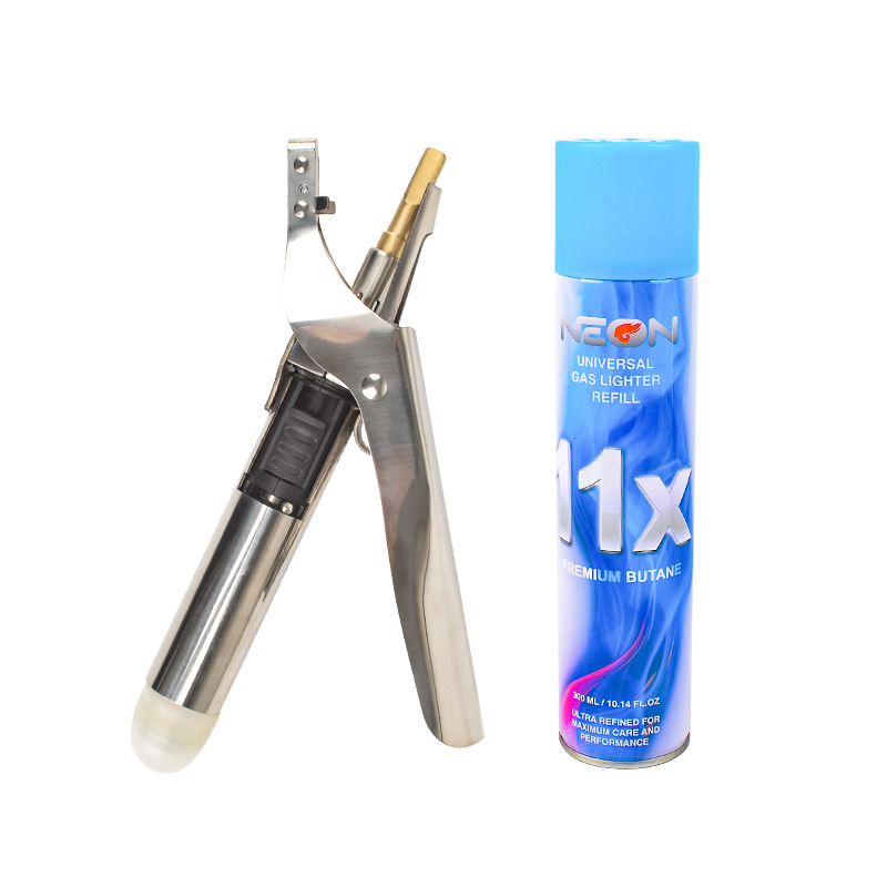 Alicates de corte de cola de gas, tijeras de corte de cola de cerdo de acero inoxidable, tijeras de corte de cola veterinarias, tijeras de corte de cola portátiles, tijeras de corte de cola inflables de alta temperatura