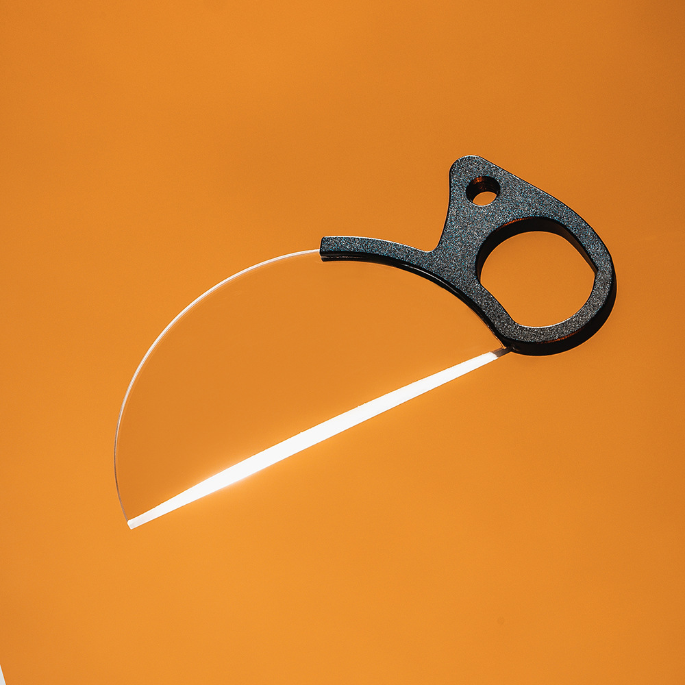 Lente refractiva de media luna de mano 79/100/150mm primer plano desenfoque fotografía de efectos especiales accesorios de cámara SLR