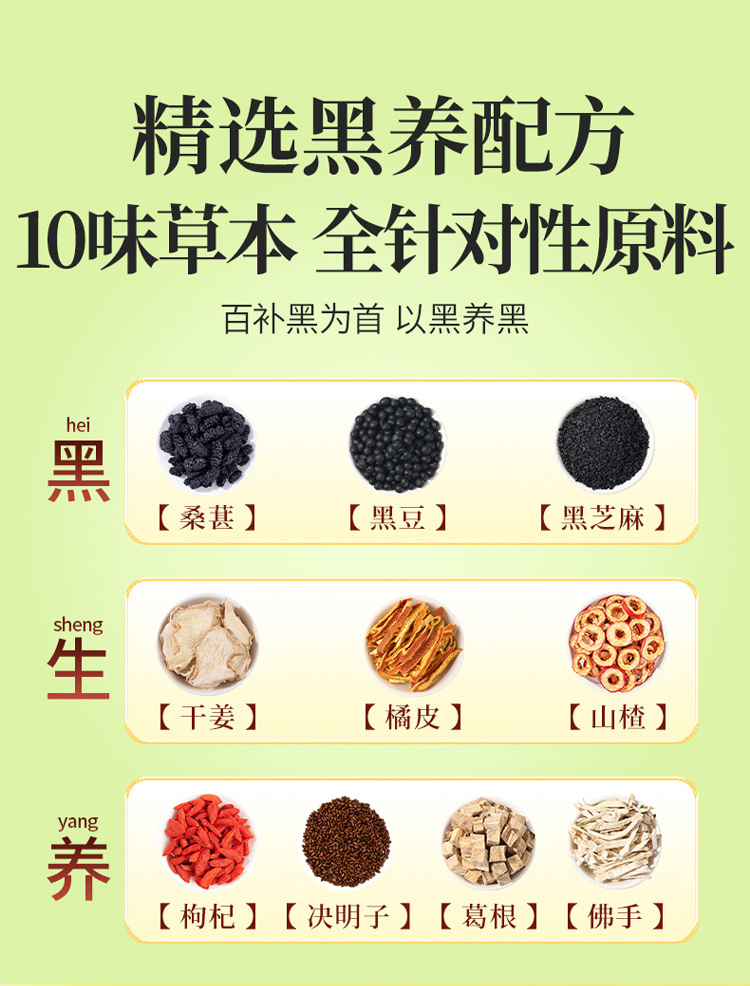 Gu Yang Hei Fang Tea Black Herbal Tea Bags 150g No-Cook Brew Wellness Tea key features