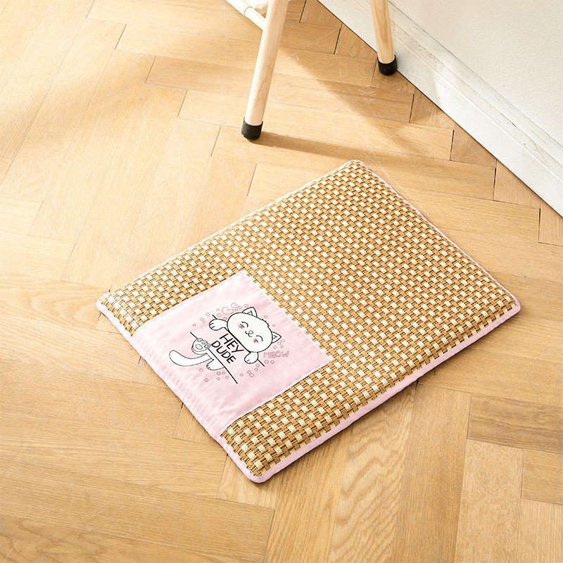 Estera de esponja Rosa extraíble y lavable