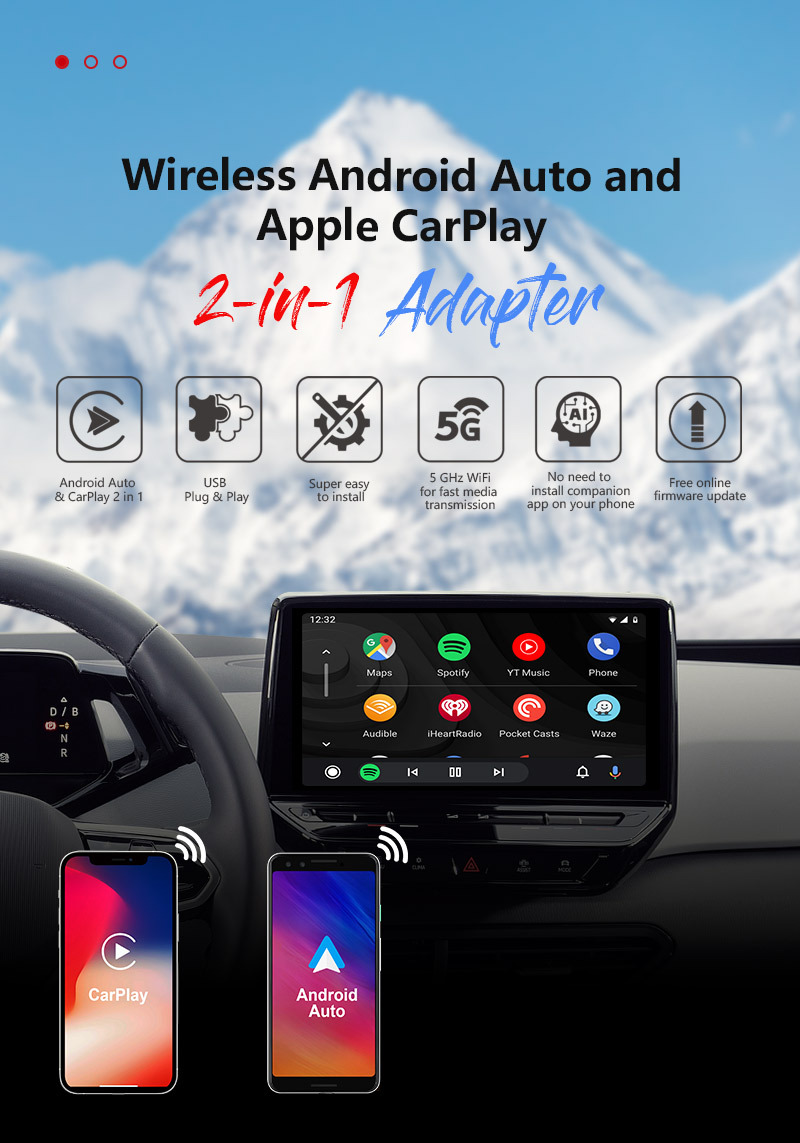 Трансграничные взрывные устройства, сделанные на заказ для carplay беспроводной коробки androidauto, содержащей умные коробки для шифрования собак pic 1