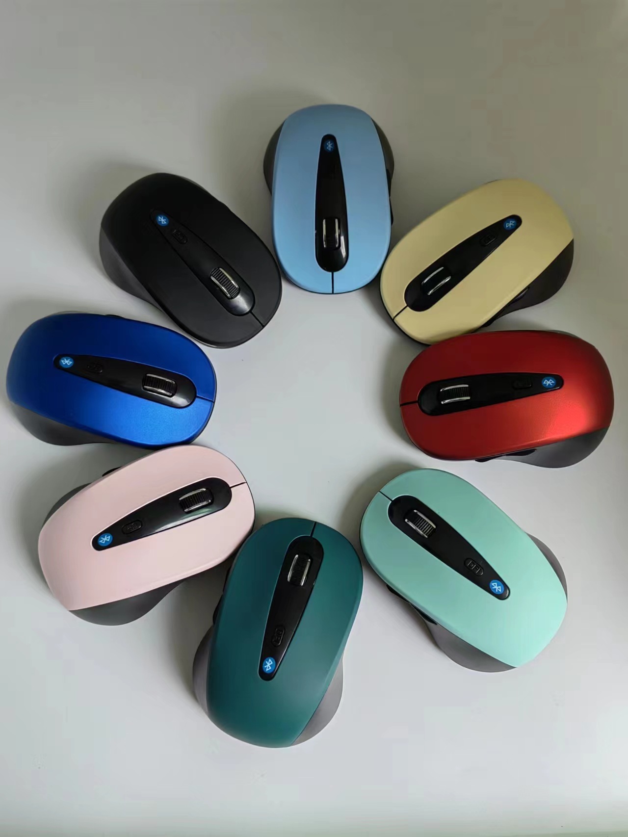 Wireless Bluetooth 5.2 Mobile Tablet Game Office Optoelectronic Gift Mouse_voghion.com